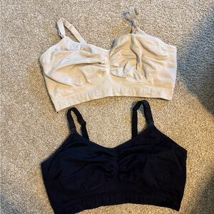 2 Kindred Braverly Sublime pumping and nursing bras (large busty)